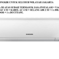PROMO AC SAMSUNG 1/2 PK AR-05KRFLAWKN (FREON R-410A, 400 WATT)
