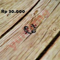 Promo Anting Tindik Cowok Cowo Pria Laki Titanium ilf