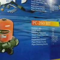 Pompa shimizu PC260BIT semi jet pump