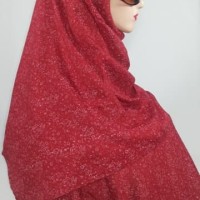 Jual Pashmina Semi Denim Gride Hole by Yeffa Scarf Motif Bunga Kecil Murah