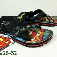 Sepatu Sandal Gunung Sponge Anak Laki-laki Superman - Ando - SPM 8802