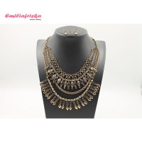 Kalung Rantai Etnik Hijab Necklace Aksesoris Wanita Murah Wanita Korea