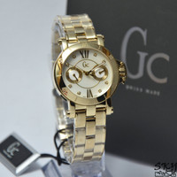 Jam Tangan Wanita Guess Collection Gc X74111L1S Gold Rantai Original