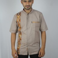 Jual Baju koko batik baru, busana muslim pria kualitas premium TN 66 Coksu Murah
