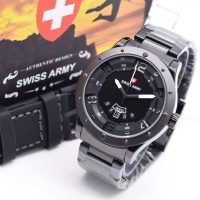 Jam Tangan Pria Swiss Army H3058 Semi Premium