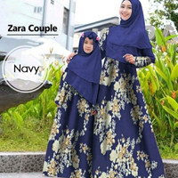 Baju Gamis Couple Ibu dan Anak / Baju Muslim Busui Termurah