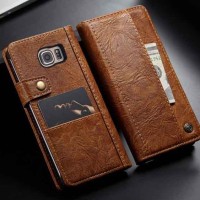 Flipcase Samsung Galaxy Note 5 Wallet Flip Case Cover Casing 6 Slot