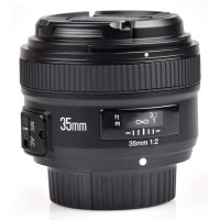 Termurah Lensa Wide Nikon YONGNUO 35mm F/2 Lens Wide Angle AF MF