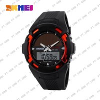 Jam Tangan Pria Digital Analog SKMEI 1056 Red Water Resistant 50M
