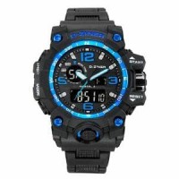 JAM TANGAN D ZINER DUALTIME RANTAI MIKA WATTER RESDIST Berkualitas
