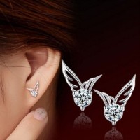 Anting Giwang Emas Gold 18k 75% ASLI BERLIAN Natural Diamond WK117