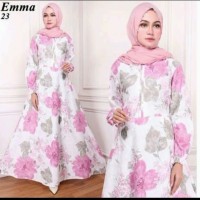 promo terbaru terkini Baju Gamis Blus dress Wanita Katun Jepang Murah