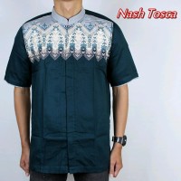 promo Baju Koko Terbaru Lengan Pendek Bordir Modern Sand wanita smart