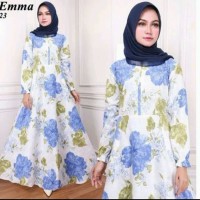 promo Baju Gamis Wanita terbaru terkini Katun Jepang Murah 11419 wani