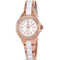 JAM TANGAN WANITA ORIGINAL CARDIFF CC 1039 - White Rose Gold