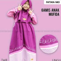 BAJU MUSLIM ANAK PEREMPUAN Gamis Anak Mufida Fattaya TERHITZ ORI