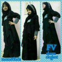 BAJU MUSLIM ANAK PEREMPUAN Baju gamis pesta balqis anak | baju bayi