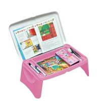 Meja Lipat Anak Lesehan Lap Desk Plastik Karakter Princess Napolly