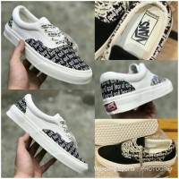 Sepatu Vans Era 59 fear of god FOG White Black PREMIUM
