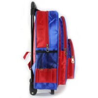 SALE Tas Ransel Troli Roda Anak Sekolah SD Karakter TOBOT 3 Kantong