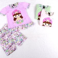 ORIGINAL Setelan Anak Perempuan Celana Pendek Murah 2204