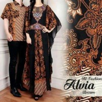 SPESIAL BAJU MUSLIM COUPLE BATIK SABRINA SERAGAM PESTA HIJAB MODERN