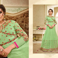Kaia 8 Anarkali 3/Maxi Dress Gamis Pesta India/Gaun Pengantin Import