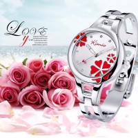 jam tangan wanita perempuan anti air Original KIMIO K425 Red