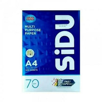 Jual Kertas HVS A4 70gr Sidu / Kertas A4 70gr Sinar Dunia / Kertas Fotocopy Murah