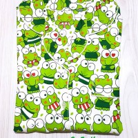 Setelan Piyama Wanita Baju Tidur Celana Panjang cute keropi