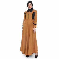 Baju Gamis JS 1RNR15 Busana Muslimah Longdress Wanita Cantik Anggun