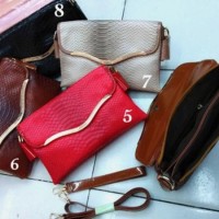 HoTs- SALE CLUTCH HARGA NATAL FURLA CROCO tas pesta wanita kulit harga