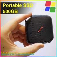Portable SSD 500GB SanDisk Extreme 500 USB 3.0 Eksternal Hardisk HDD