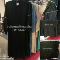 New Setelan Pashmina Gamis Pesta Gamis Syari St. Silvana Rabbani Putih