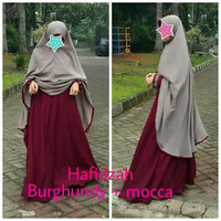 gamis rh burgundy
