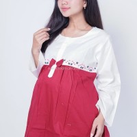 Baju Hamil Muslimah Melly Blouse - BLJ 427