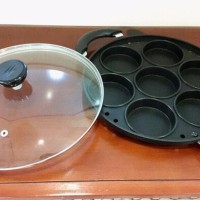 Cetakan Martabak Mini Dorayaki Pan Wajan Panci Cetakan Teflon Anti L