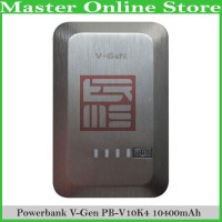 Jual Power Bank Powerbank V-Gen Vgen 10400 10400mAh PB-V10K4 Garannsi Resmi Murah