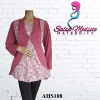 Baju Hamil dan Menyusui Bolero Kombi AHS108