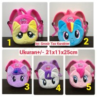Jual Tas Ransel Anak Boneka Karakter My Little Pony 2 Rest Tas Sekolah Anak Murah