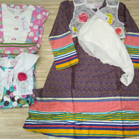 Gamis anak branded original Tounique 12 / baju muslim anak brand mall