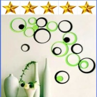Jual Hiasan dinding / 3d wall sticker / 1 set 5 pcs Murah