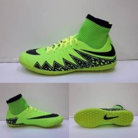 Sepatu Futsal - Nike Hypervenom Boots Green Black - GO