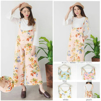 Jual Jumpsuit/Setelan Floral Baju wanita Murah