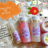Jual Flawless Cream Paket Whitening, Pencerah/Pemutih Wajah Sangat Ampuh!! Murah