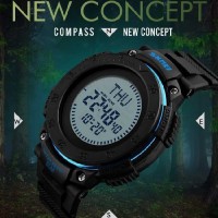 Jam Tangan Cowok Asli Tahan Air SKMEI OSCAR Rolex Casual Baru