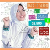 Jual JILBAB/hijab murah Diskon Jilbab Kerudung Sekolah Rabbani Grand Great Murah