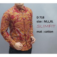 Batik Pria Lengan Panjang Baju Kemeja Motif Modern Batik Couple Murah