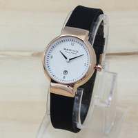 JAM TANGAN WANITA BERING RUBBER KARET SIMPLE CANTIK ELEGAN BERKELAS