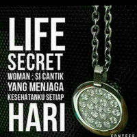 Kalung pendant life secret woman mci